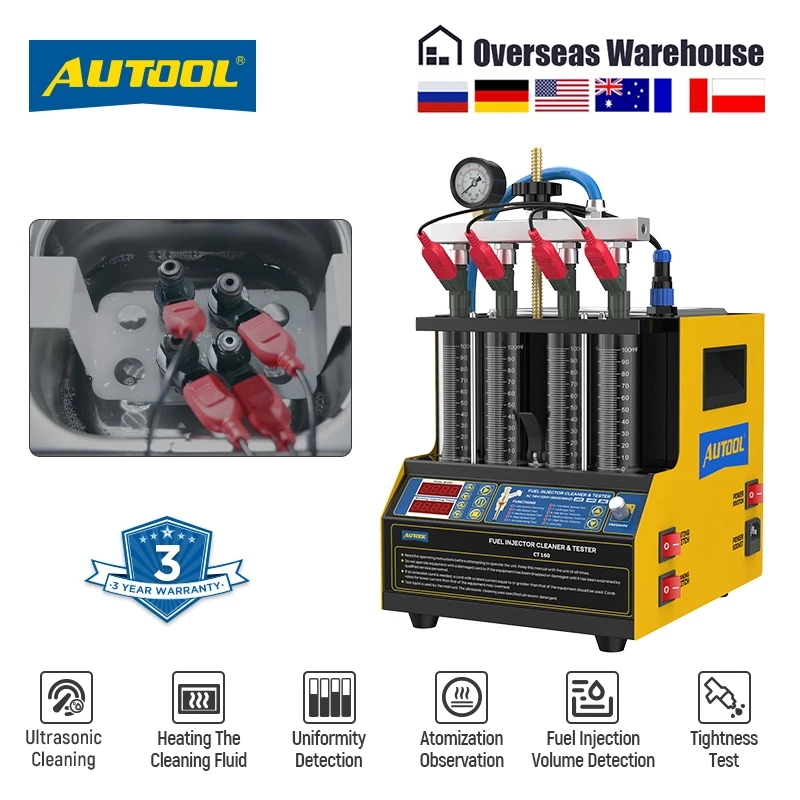 Fuel Injector Cleaner - ﻿ AUTOOL 4 Silindirli Araç Yakıt