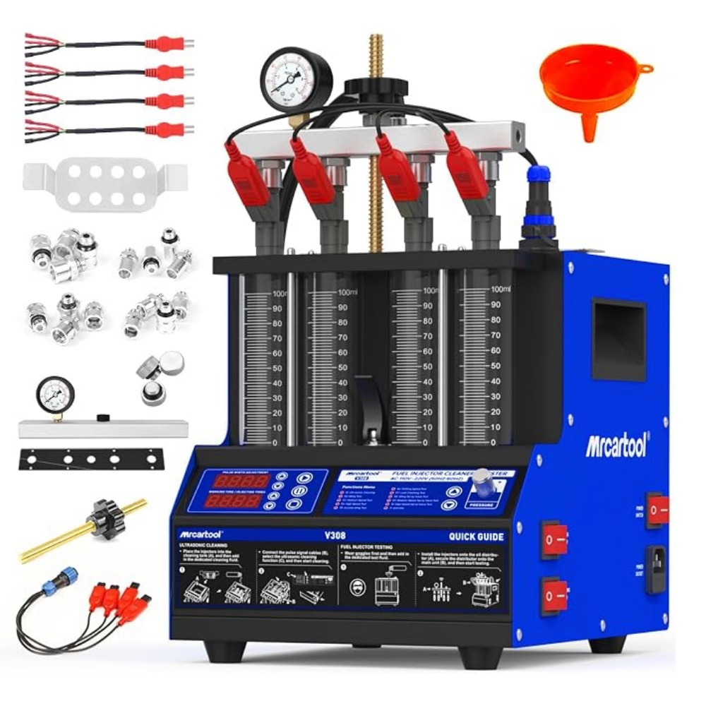 Fuel Injector Cleaner - V308 Yakıt Enjektörü Temizleme Test Cihazı,