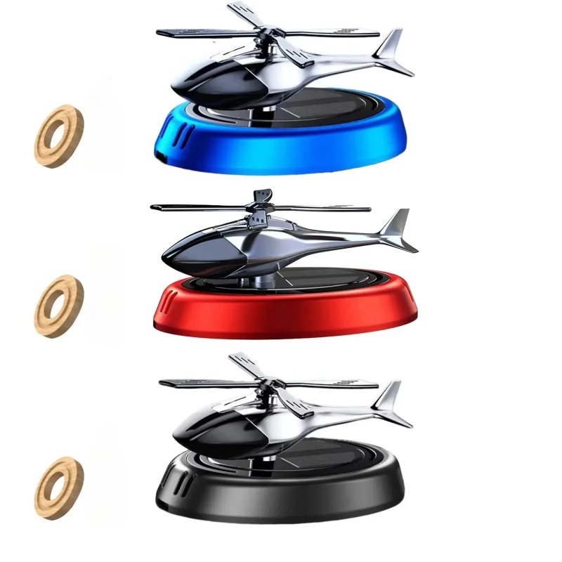 Car Accessories Perfume - Güneş Enerjili Helikopter Araba Hava Spreyi