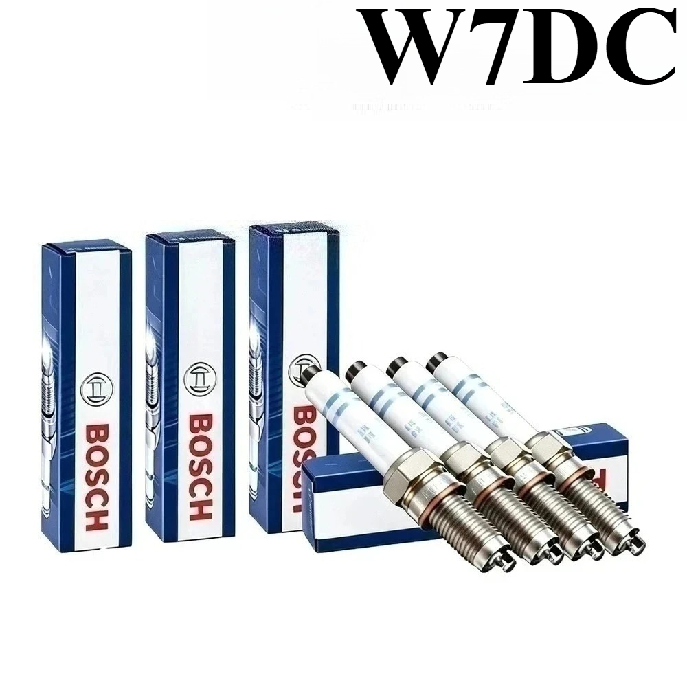 Bosch Spark Plug Copper - Dayanıklı Bosch W7DC Büyük Altıgen Bakır