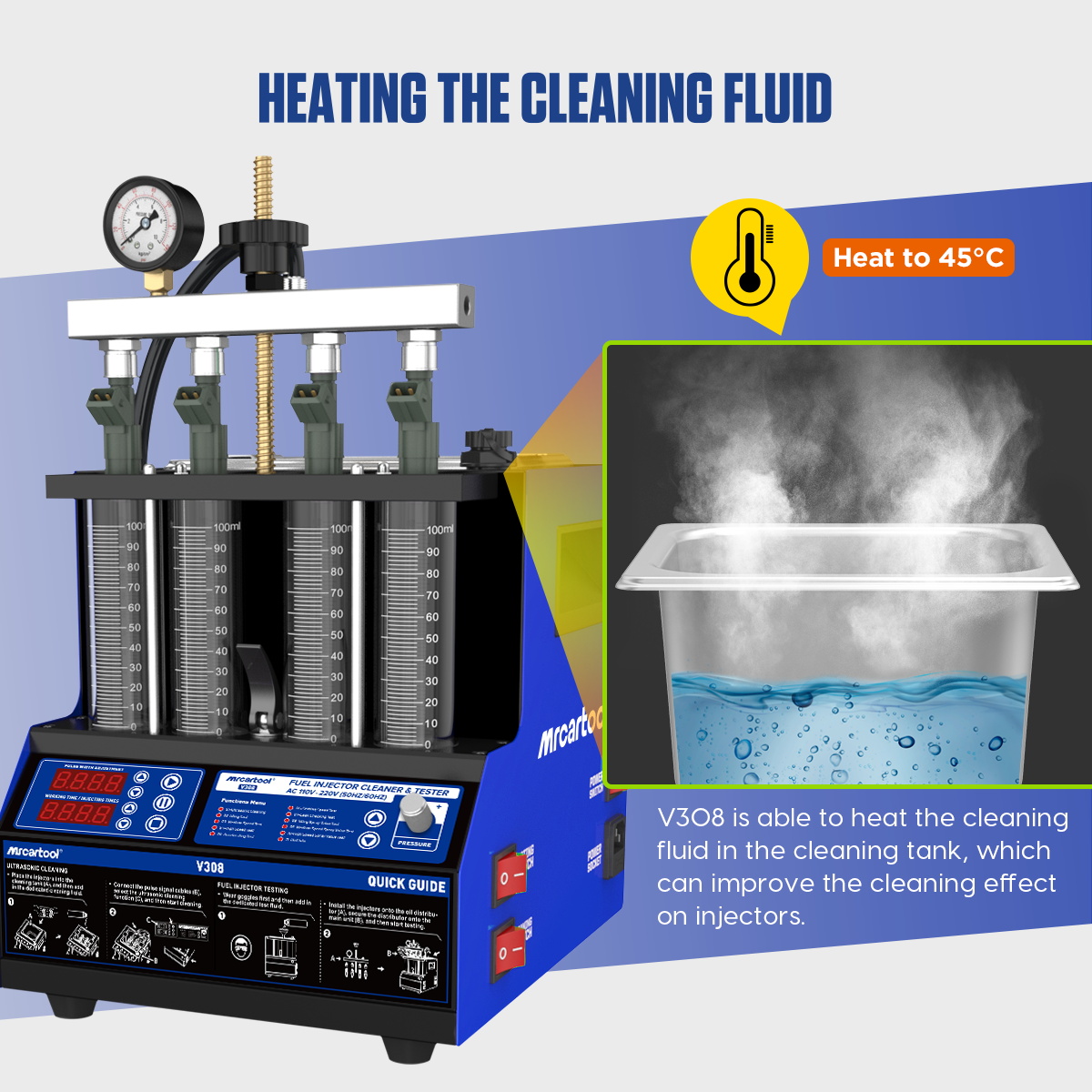 MR CARTOOL V308 Enjektör Temiz - Fuel Injector Cleaner incelemesi ve fiyatı