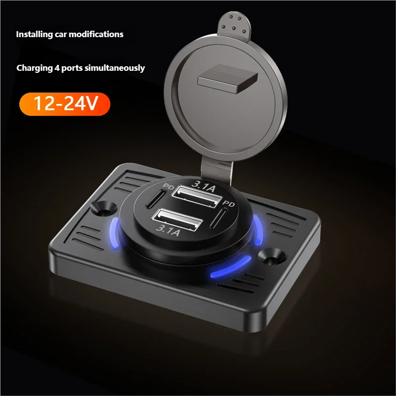 12V-24V Çift USB QC3.0 PD 3.1A - Car Accessories Thailand incelemesi ve fiyatı